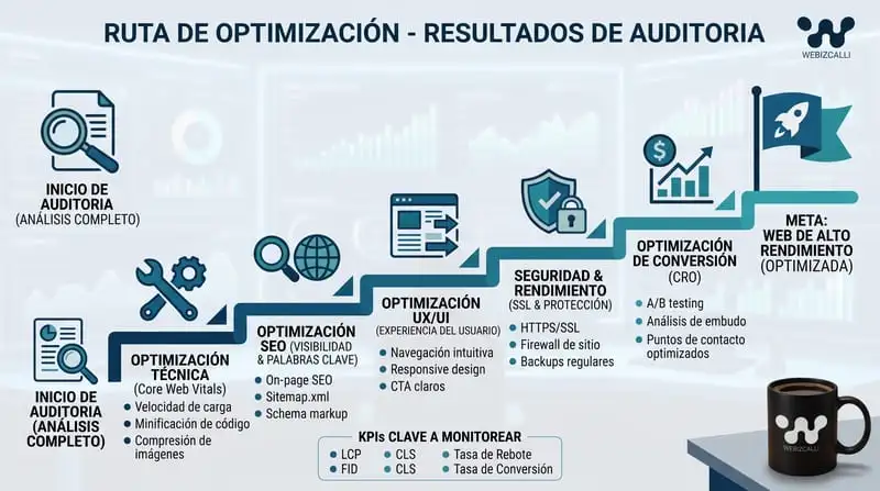 Ruta de optimización web